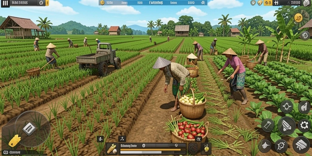 Screenshot menampilkan aksi seru di dalam game.