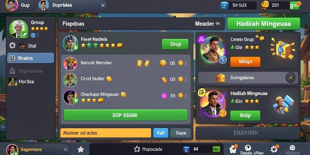 Tampilan antarmuka yang menarik dan mudah digunakan.