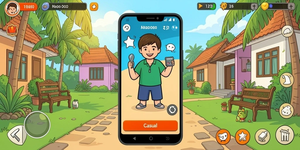 Tampilan antarmuka yang modern dan atraktif.