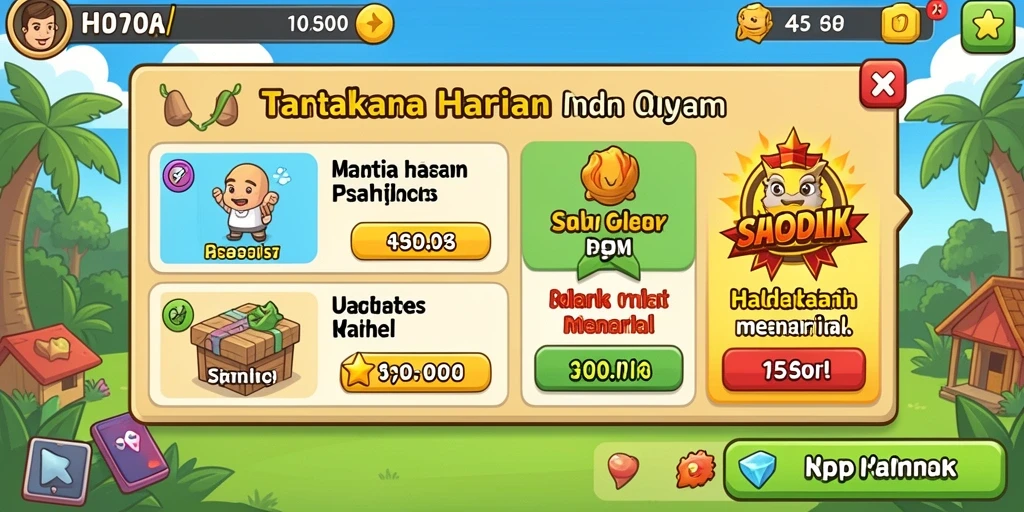 Tampilan antarmuka yang menarik dan mudah digunakan.