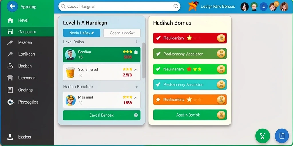 Tampilan awal yang menarik dan informatif.