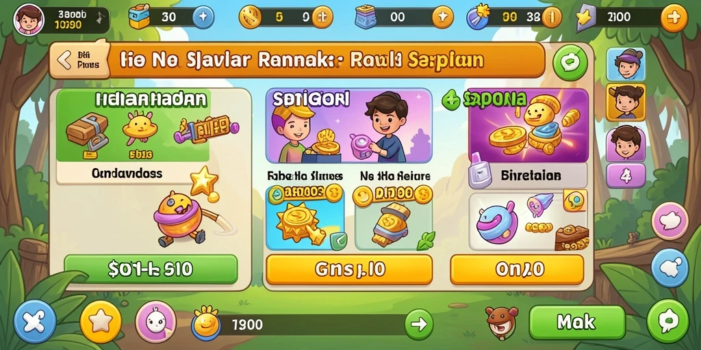 Tampilan grafis yang memukau dan berwarna.