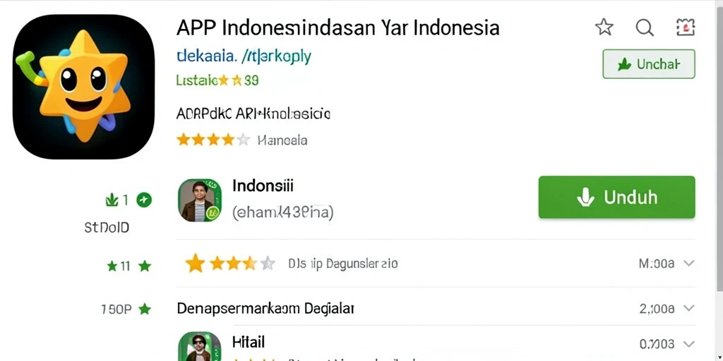 Tampilan awal yang menarik dan interaktif.