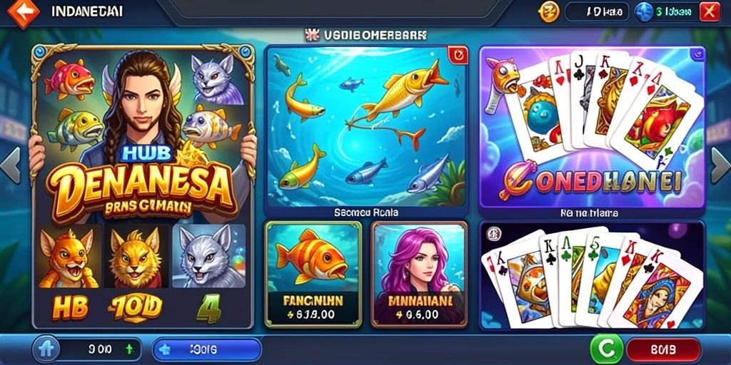 Tampilan awal game RP8 yang memukau.