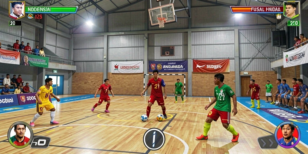 Tampilan awal yang menarik dan interaktif.