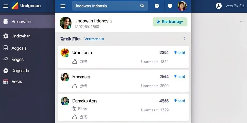 Antarmuka yang ramah pengguna dan mudah dinavigasi.