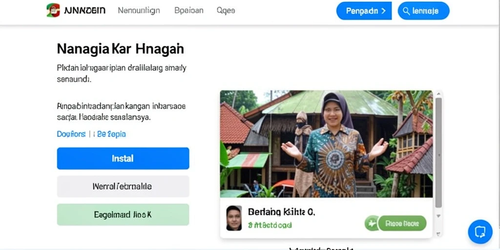 Tampilan antarmuka yang menawan dan ramah pengguna.