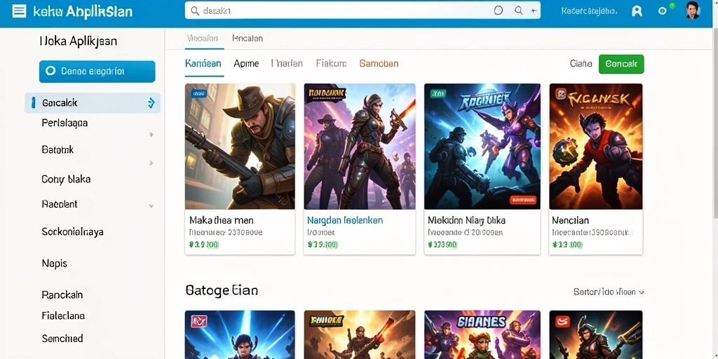 Tampilan antarmuka yang menarik dan mudah digunakan.