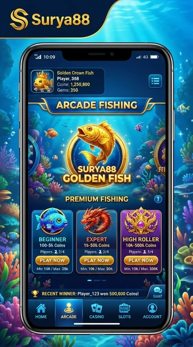 Cuplikan layar menu unduhan surya88 untuk perangkat Android